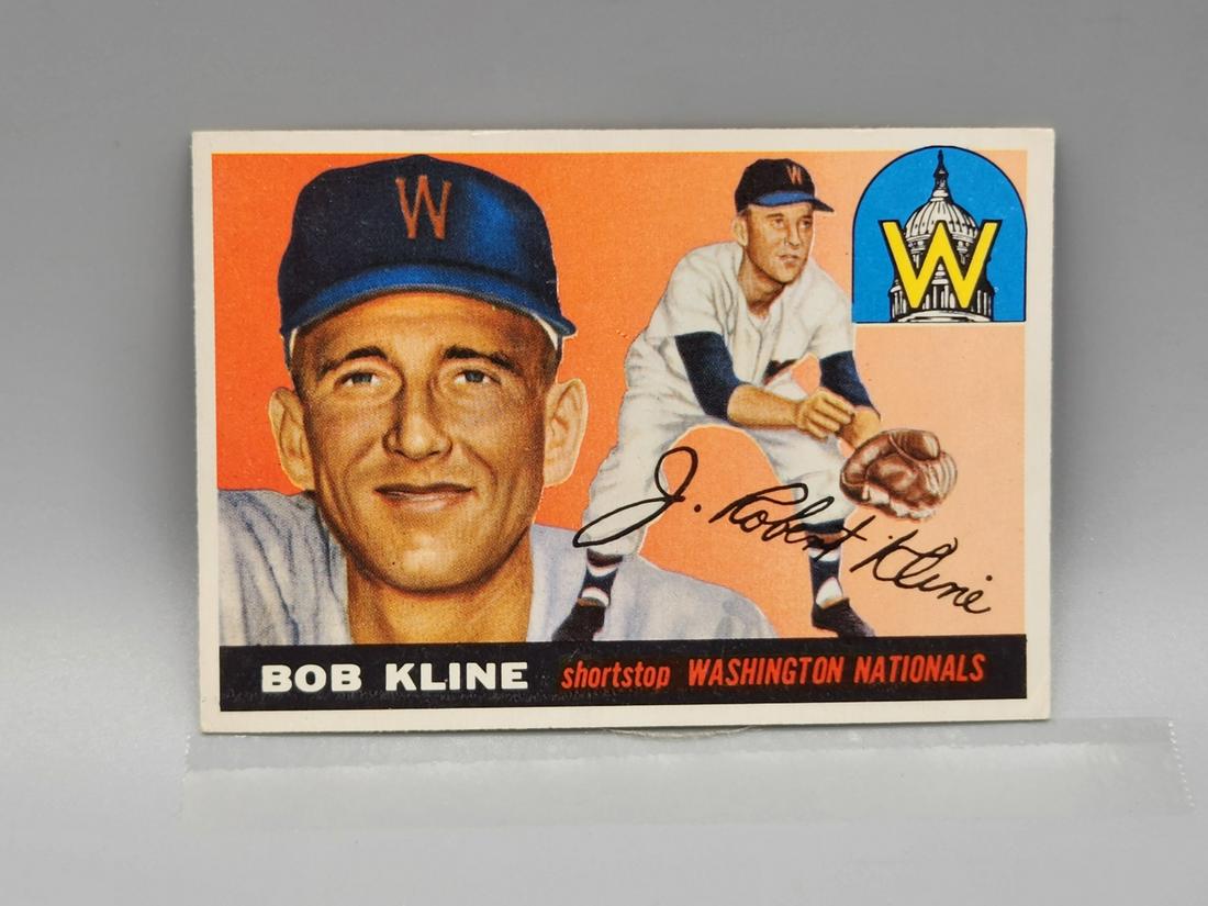 1955 Topps Bob Kline #173 Tough High Number (1 of 2)