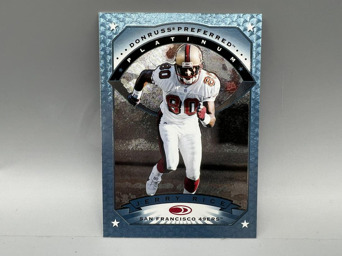 1997 Donruss Preferred Platinum Jerry Rice #17 (1 of 2)