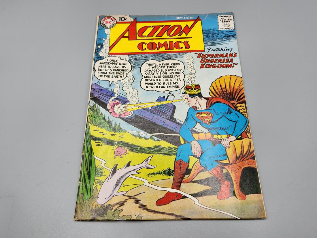 Action Comics #244 DC Comics 1958 (1 of 5)