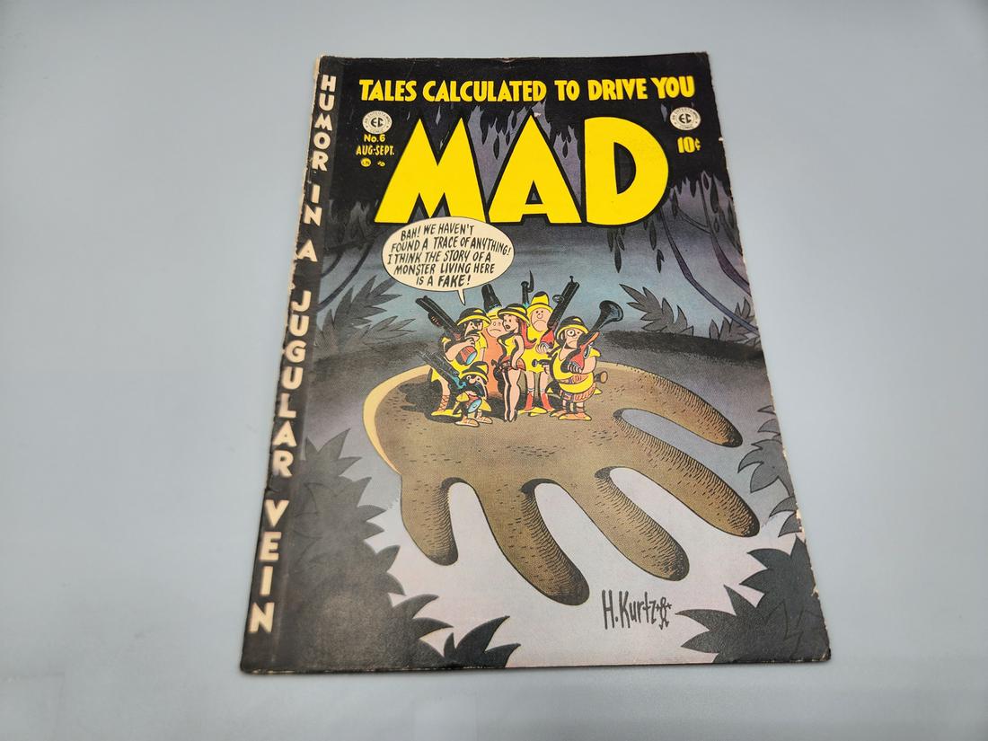 Mad #6 EC Comics 1953 - Popeye Parody (1 of 5)