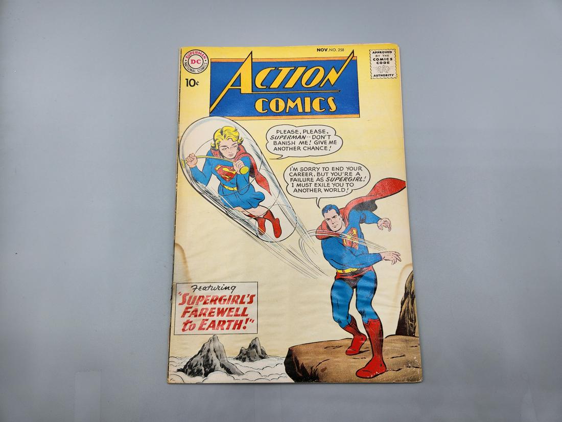Action Comics #258 - Early Supergirl appearance (1 of 5)