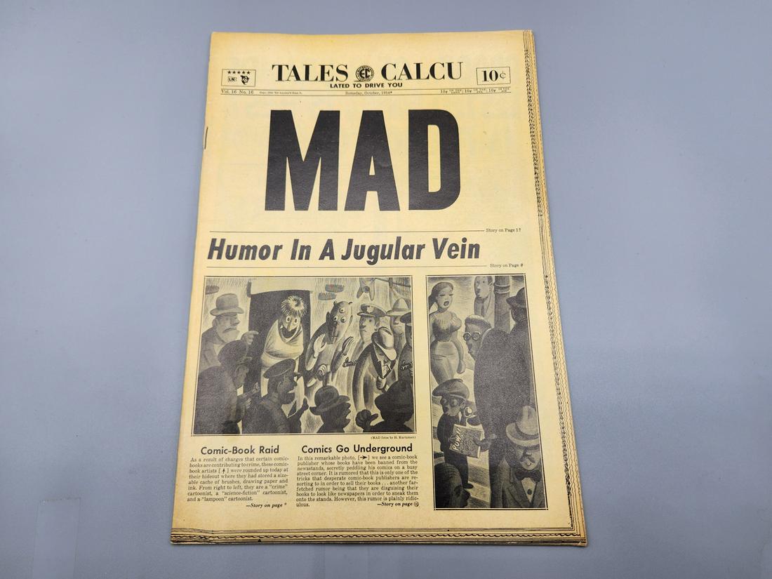 Mad #16 EC Comics - 1954 (1 of 5)