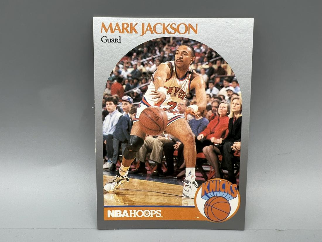 1990 NBA Hoops Mark Jackson # 205 -Menendez Brothers Card: 1990 NBA Hoops Mark Jackson # 205 -Menendez Brothers Card