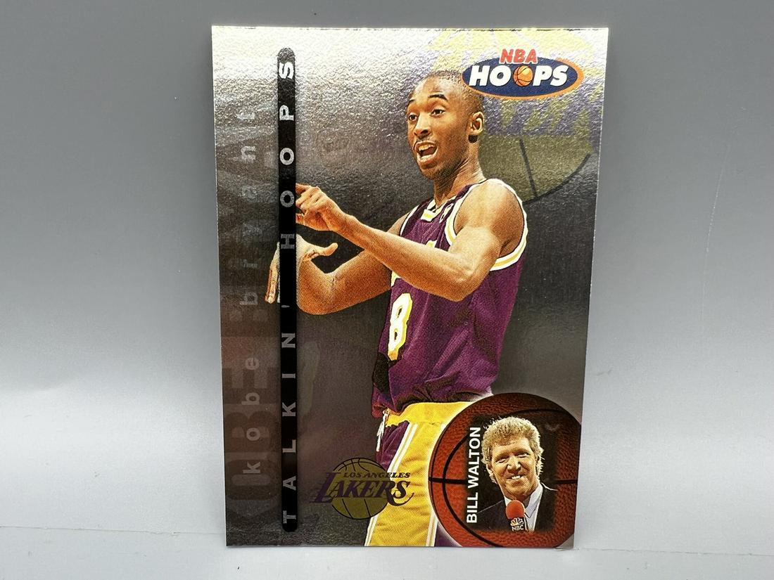 1997 NBA Hoops Kobe Bryant Talking Hoops Insert #15: 1997 NBA Hoops Kobe Bryant Talking Hoops Insert #15