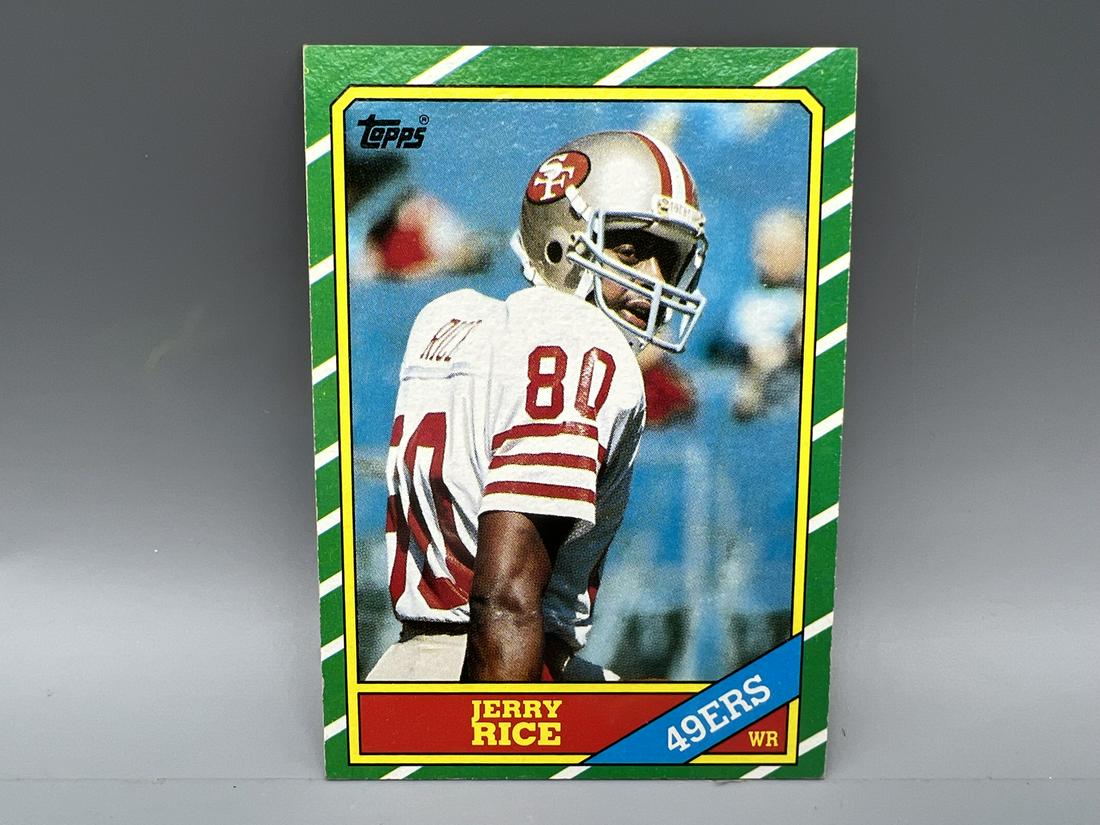 1986 Topps Jerry Rice RC #161 (1 of 2)