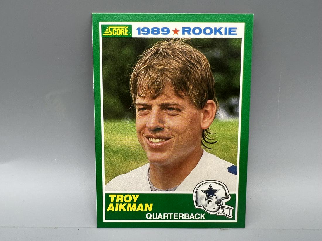 1989 Score Troy Aikman RC #270 (1 of 2)