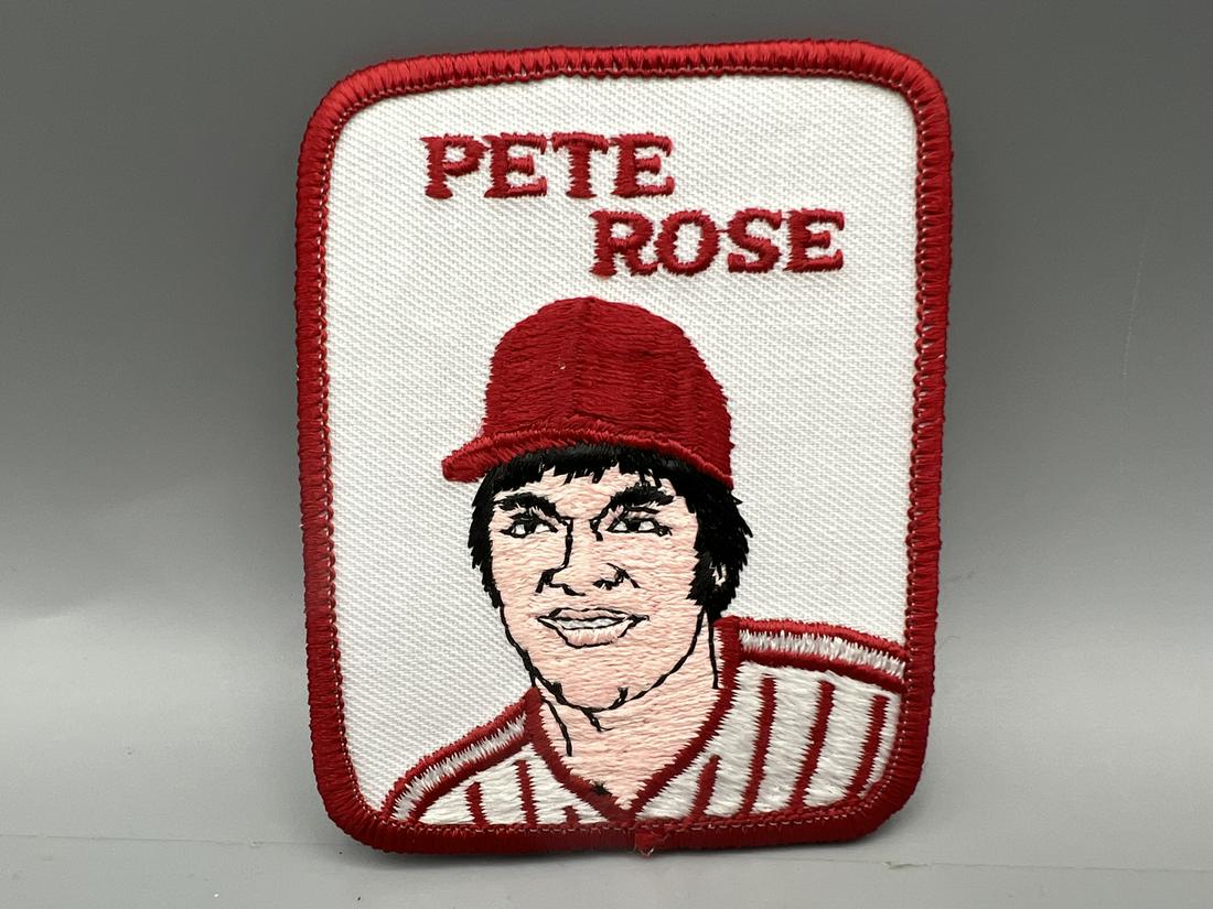 1980s Pete Rose Cincinnati Reds Patch (1 of 2)