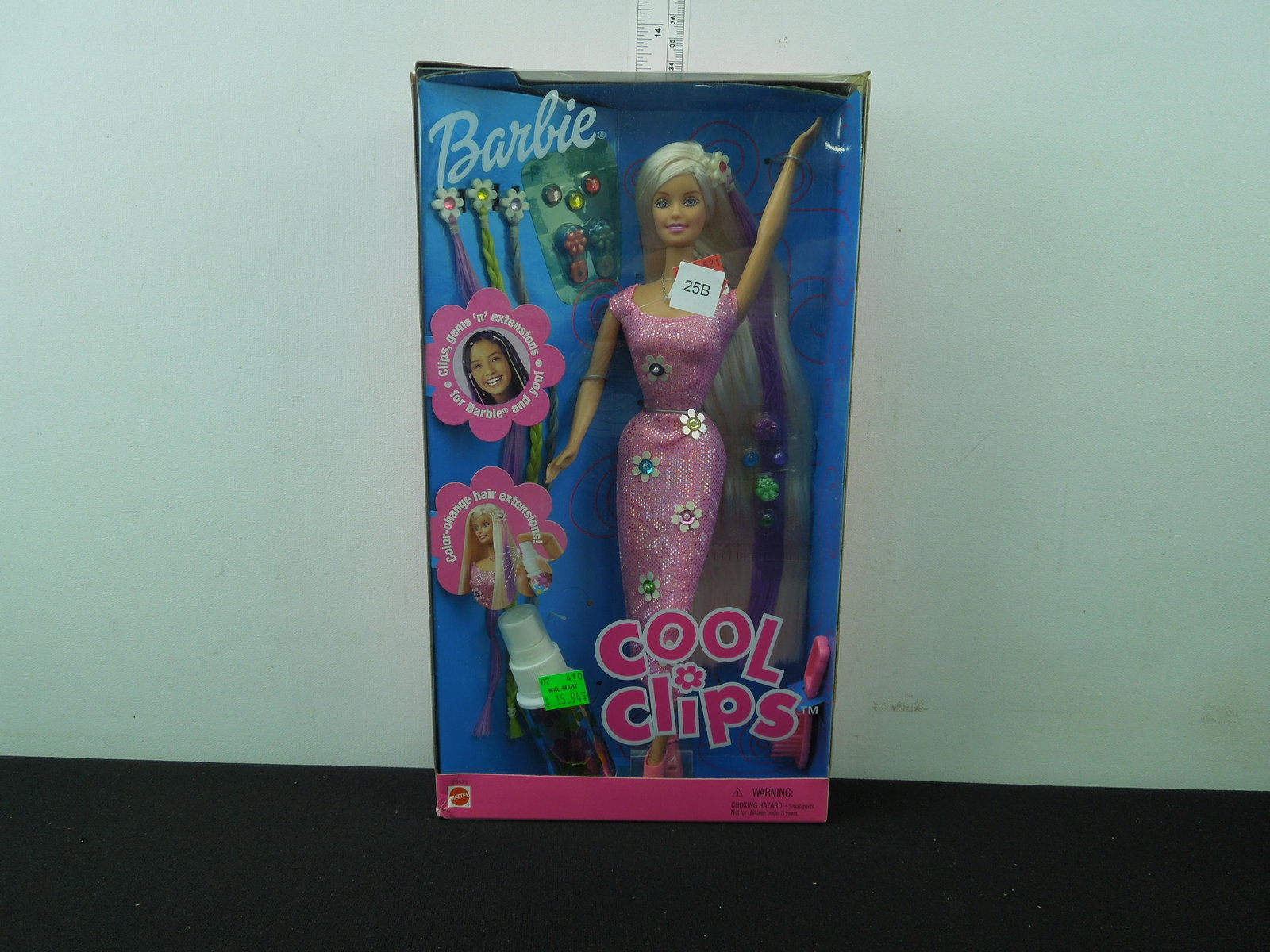 NIB 1999 Mattel Barbie Cool Clips: NIB 1999 Mattel Barbie Cool Clips