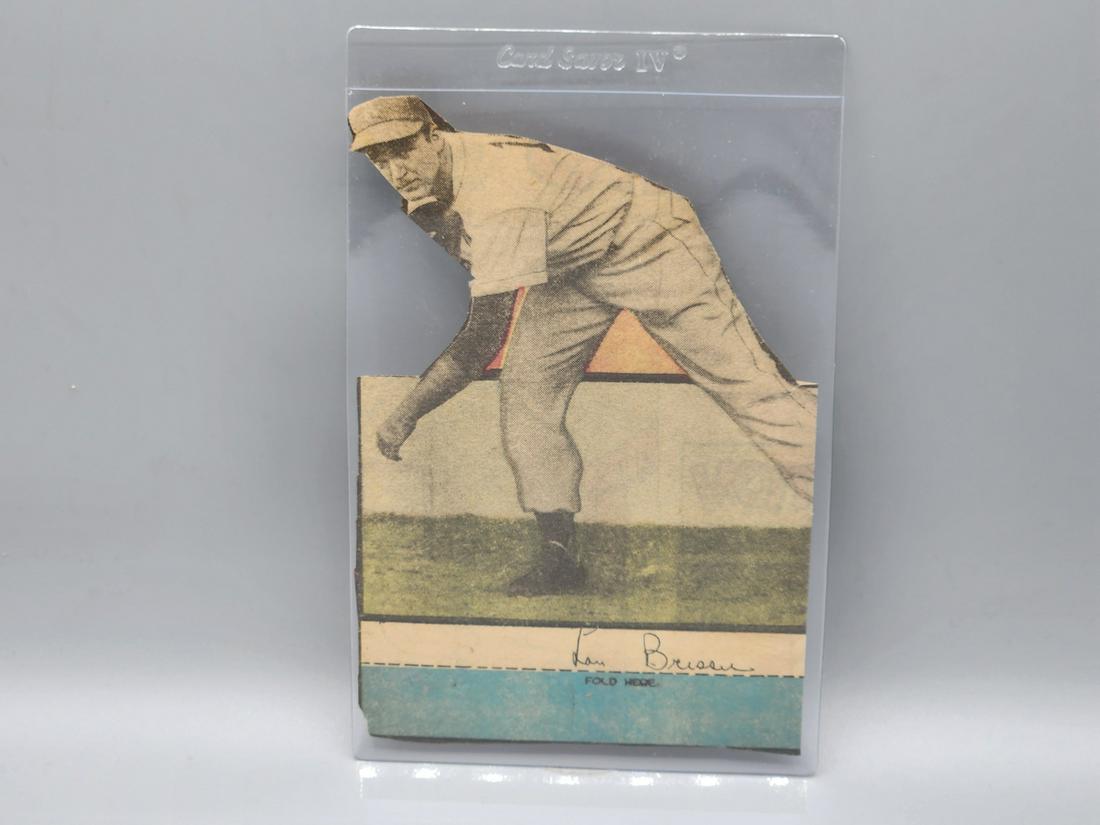 1948 A's Cartoon Stand Up Lou Brissie - Scarce Issue (1 of 2)