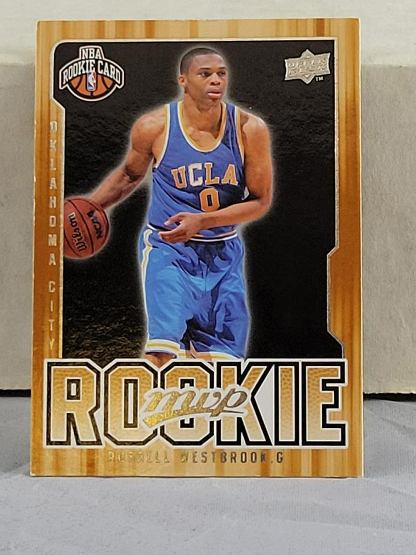 2008-090 Upper Deck MVP Basketball #204 Russell Westbrook Rookie (1 of 2)