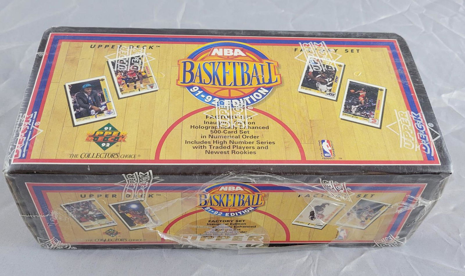 Factory Sealed 1991-92 Upper Deck Basketball Set (1 of 2)