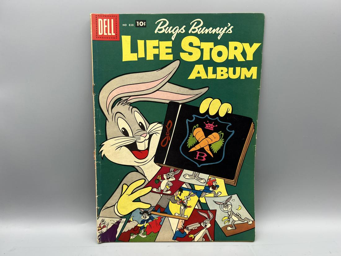 Dell Four Color - Bugs Bunny's Life Story Album #838 (1 of 4)