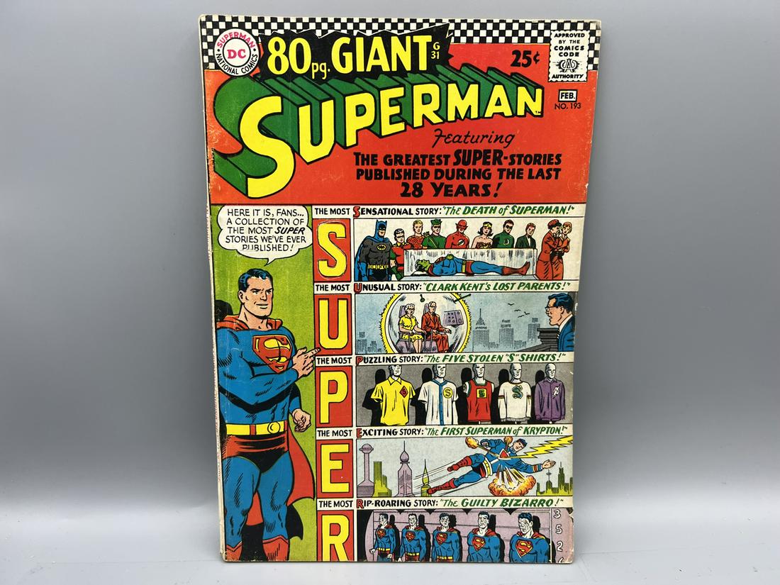 80 Page Giant Superman #193 - DC Comics (1 of 3)