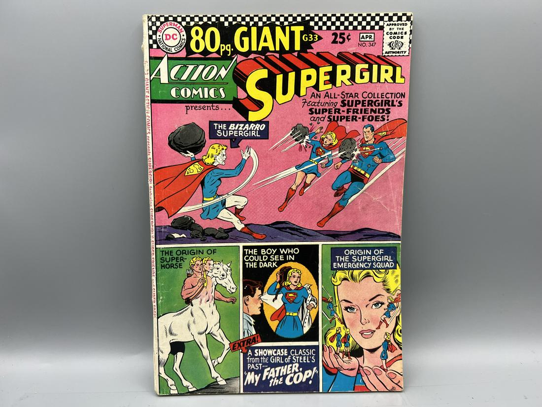 Action Comics #347 80 Page Giant with Supergirl - DC Comics (1 of 3)