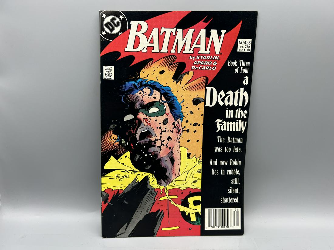 Batman #428 - A Death In The Family - "Death" of Robin (Jason Todd): Batman #428 - A Death In The Family - "Death" of Robin (Jason Todd)