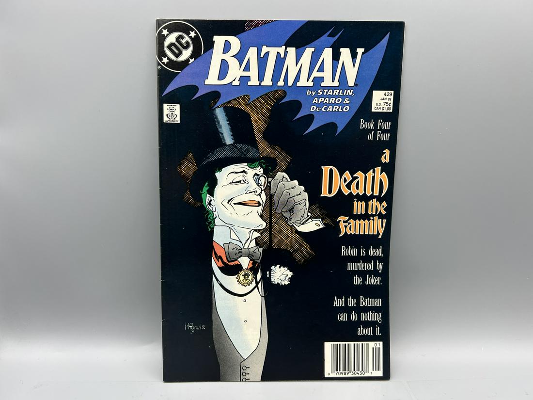 Batman #429 - A Death In The Family: Batman #429 - A Death In The Family