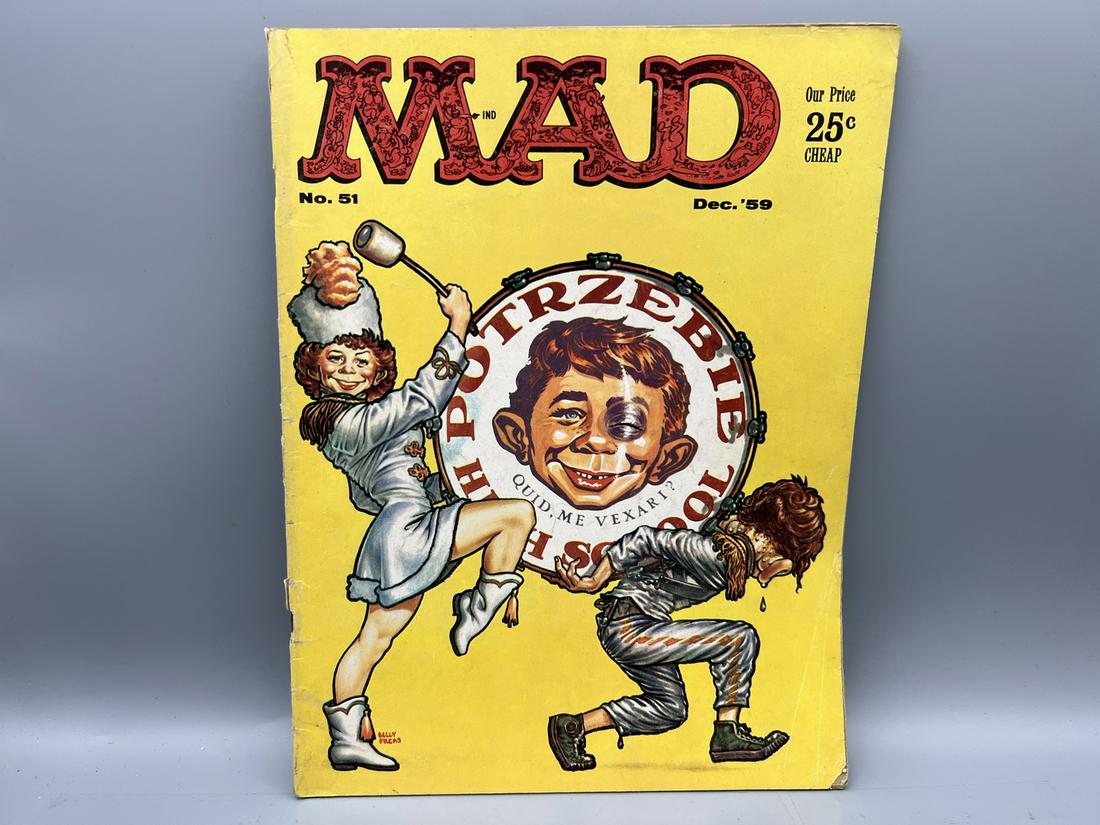Mad #51 - EC Comics - 1959 (1 of 4)