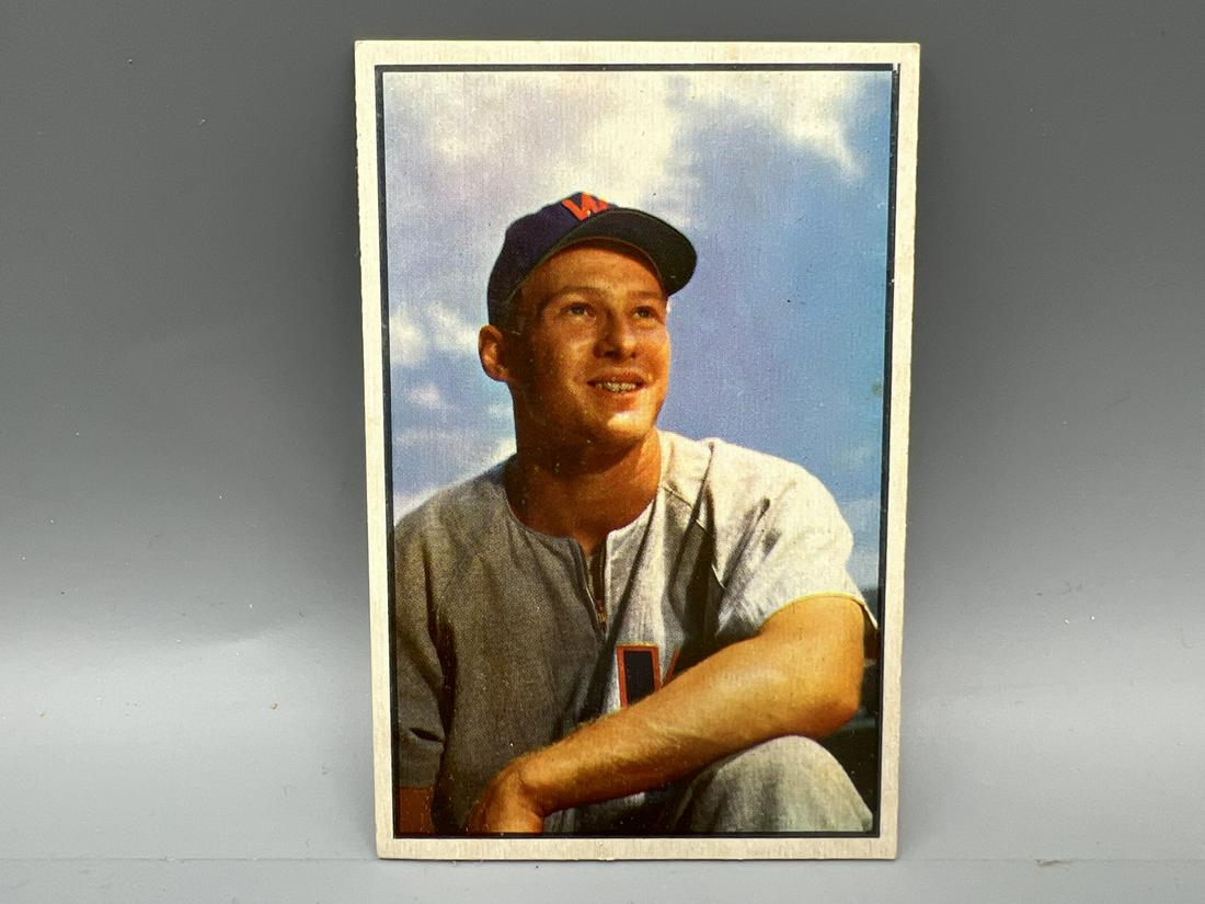 1953 Bowman Color Jackie Jensen #24 (1 of 2)