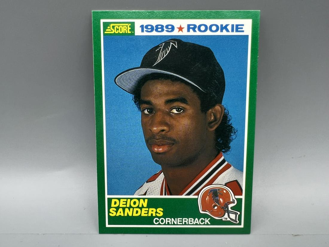 1989 Score Deion Sanders RC #246: 1989 Score Deion Sanders RC #246