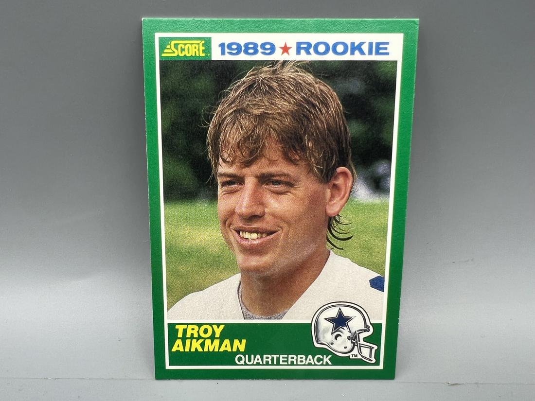 1989 Score Troy Aikman RC #270 (1 of 2)