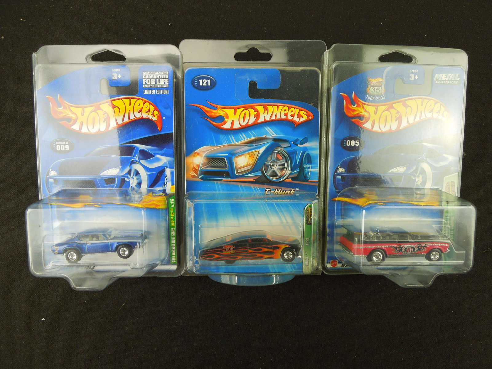 Lot of 3 Tresure Hunts; 2001 #009 Olds 442, 2003 #005 '68 El Camino, & 2005 #121 Purple Passion (1 of 5)