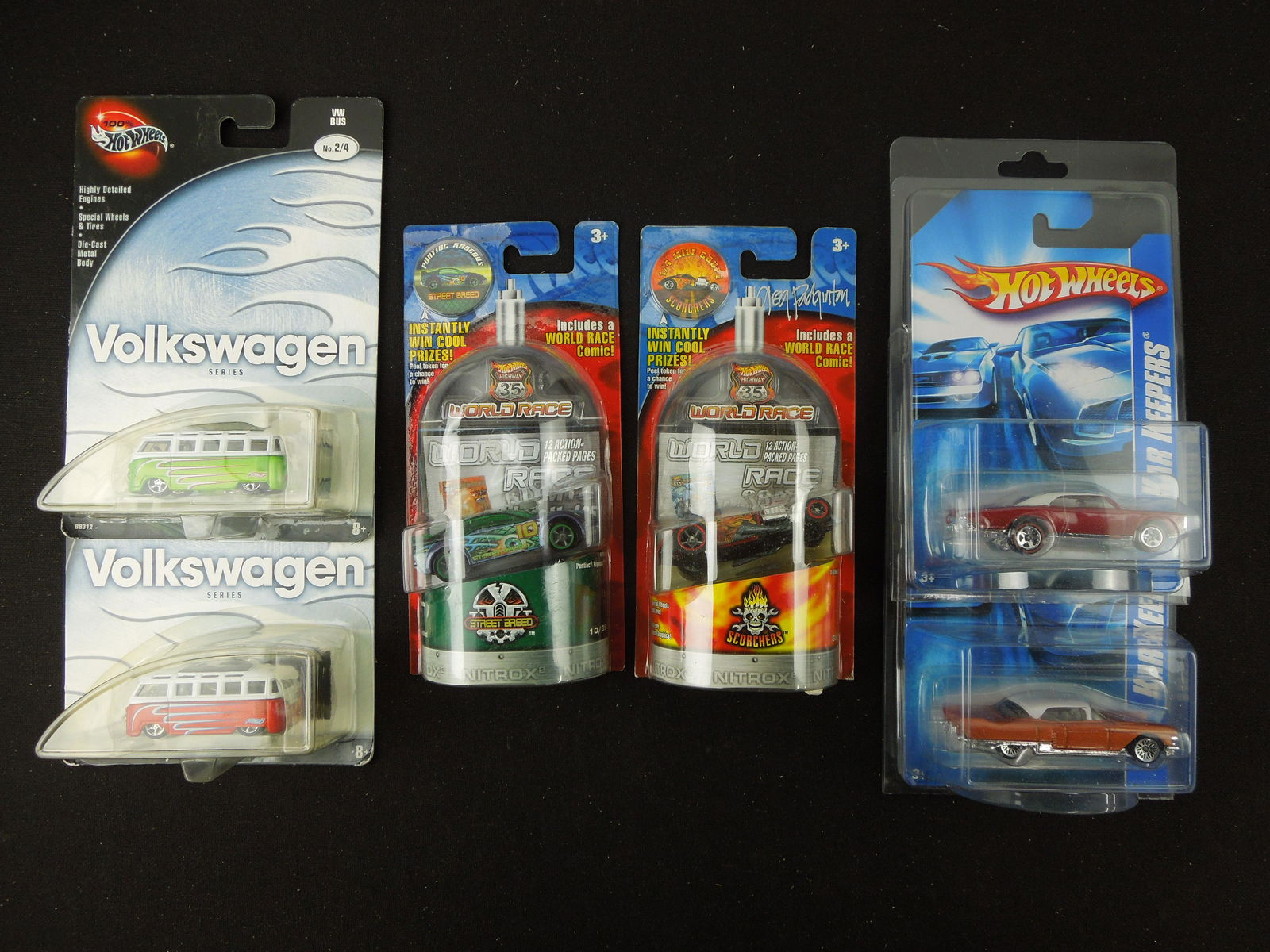 6 Car Grab Bag; 2007 Kar Keepers '67 Pontiac GTO & '57 Eldorado, World Race Nitrox Pontiac Rageous & (1 of 4)