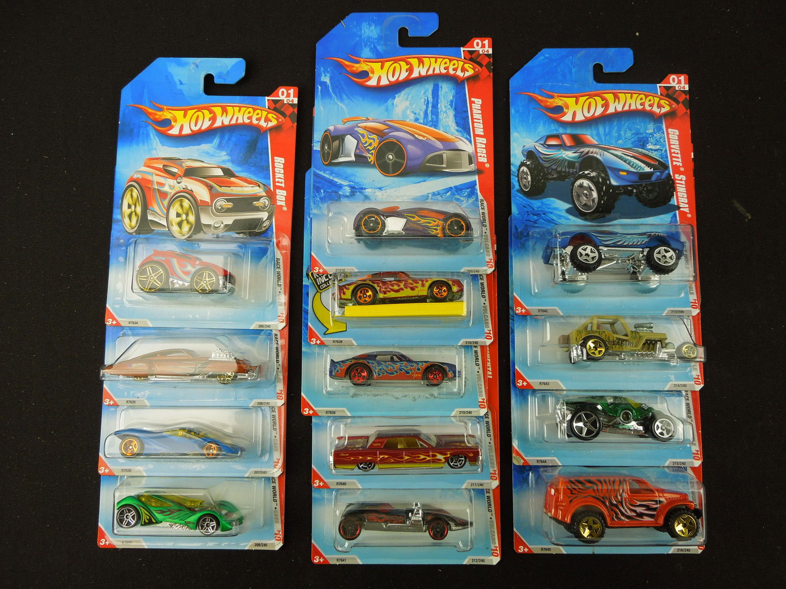 Three Complete 2010 Race World Series; Cave 205 - 208, Volcano 209 - 212, & Jungle 213 - 216, One (1 of 4)