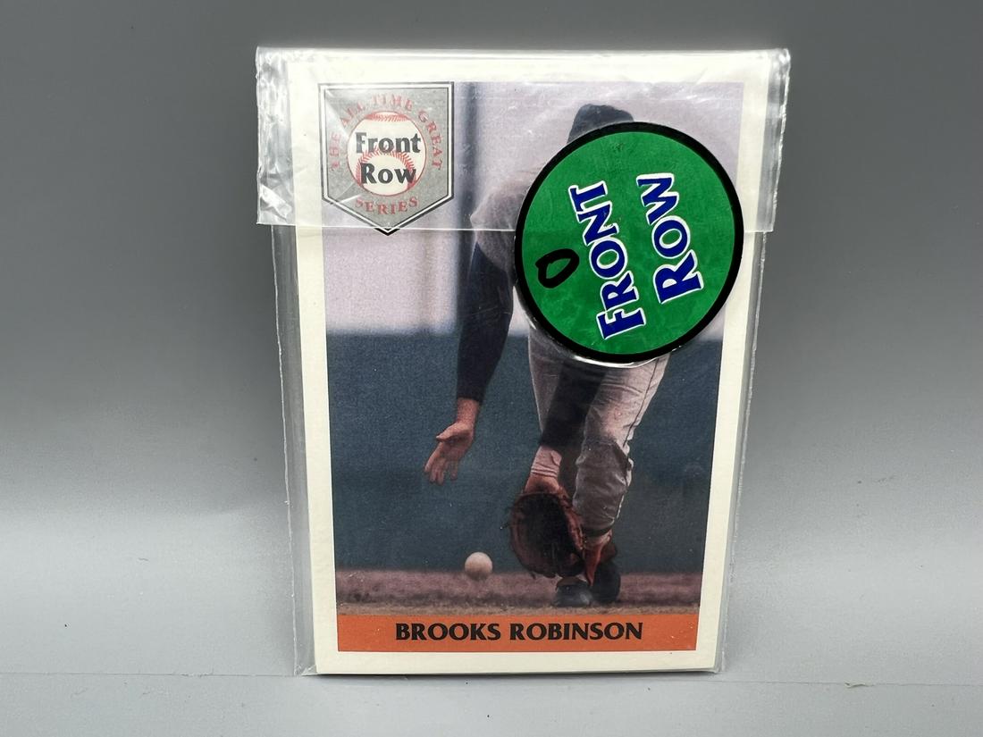 1992 Front Row Factory Sealed Brooks Robinson 5 Card Set W/ COA (1 of 2)