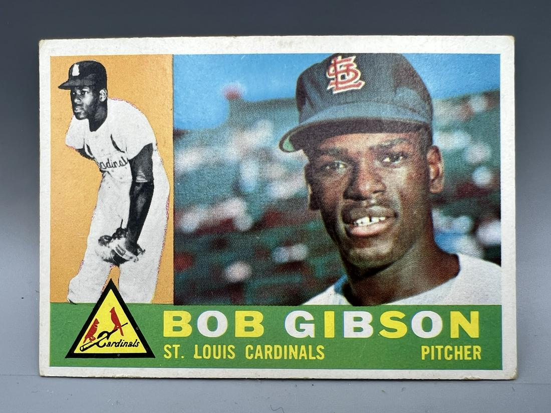 1960 Topps Bob Gibson #73 2nd Year Card