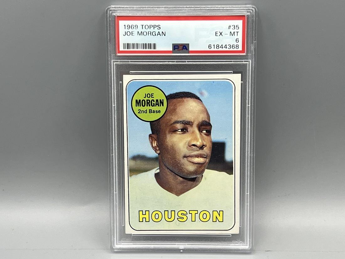 1969 Topps Joe Morgan #35 PSA EX-MT 6 (1 of 2)