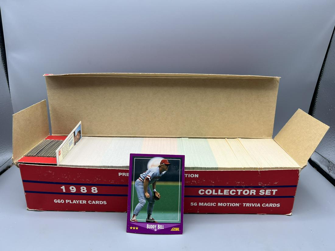1988 Score Baseball Complete Set - Tom Glavine RC (1 of 1)