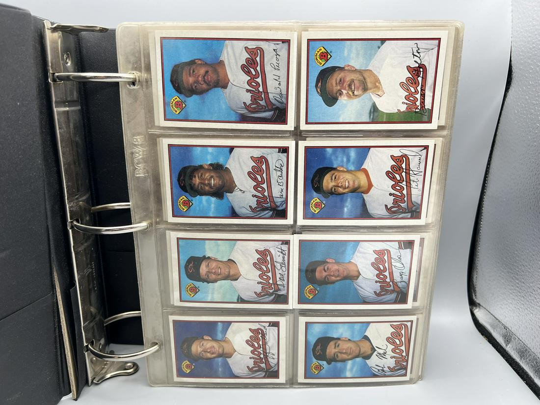 1989 Bowman Baseball Complete Set In Binder - Ken Griffey Jr RC (1 of 7)