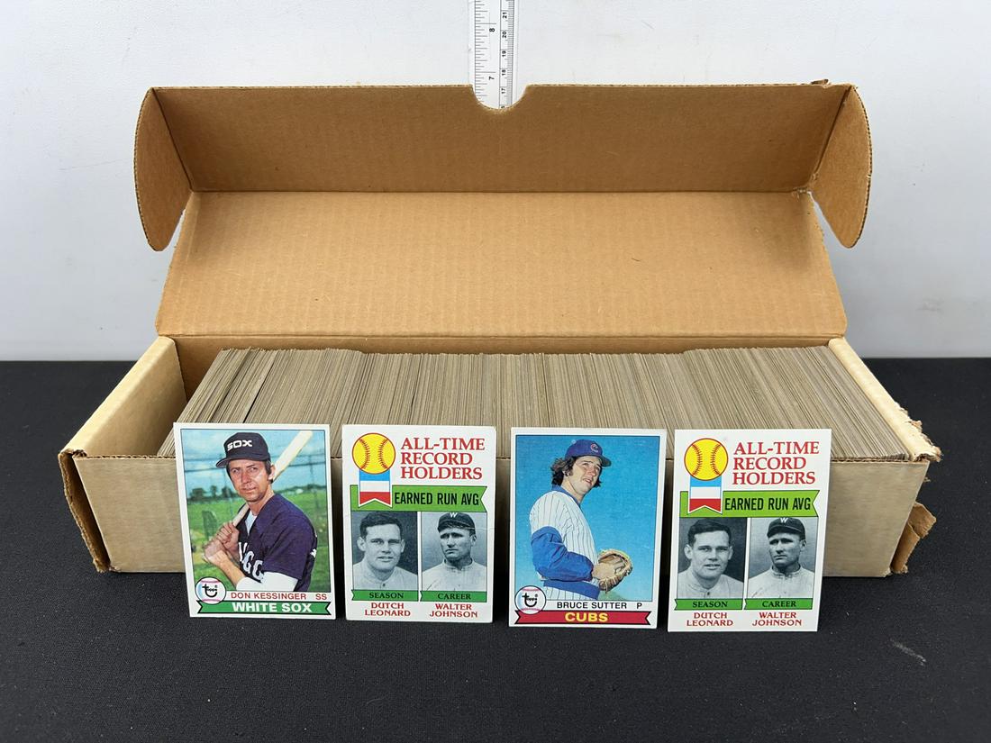 1979 Topps Baseball Cards Partial Set with duplicates - approx 700 Cards - Varying Conditions (1 of 6)