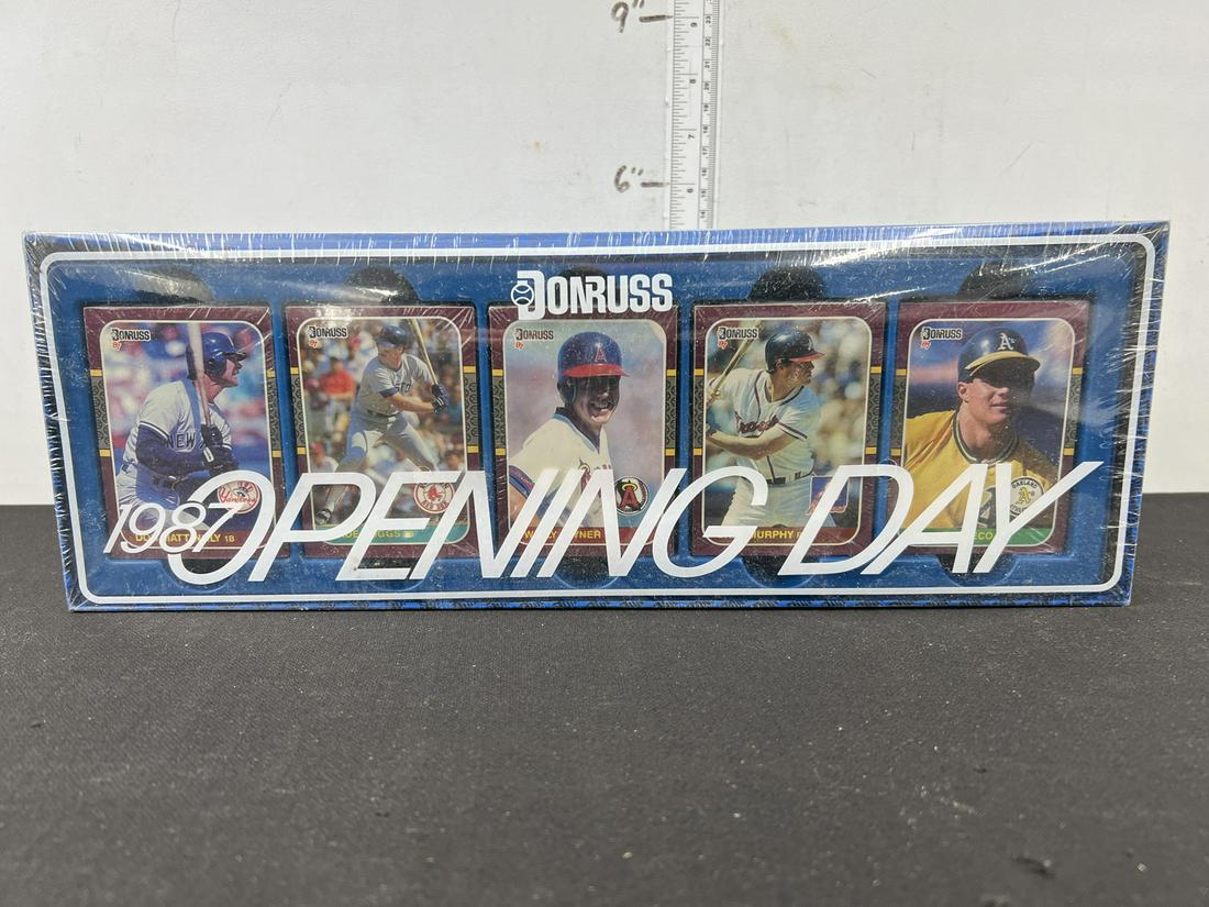 1987 Donruss Opening Day Factory Sealed Set - Barry Bonds, Barry Larkin Rookies - Possible Johnny (1 of 2)