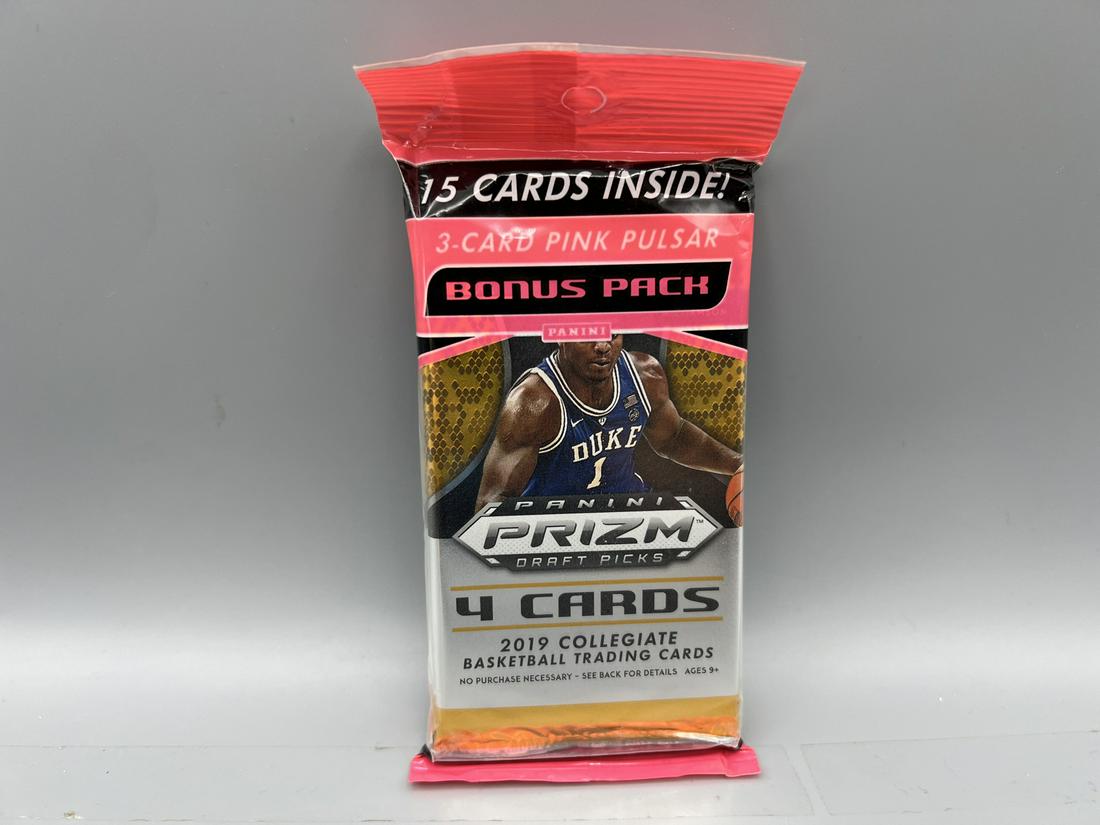 2019 Panini Prizm Draft Picks Unopened Rack Pack - Zion Williamson & Ja Morant RC's? (1 of 2)