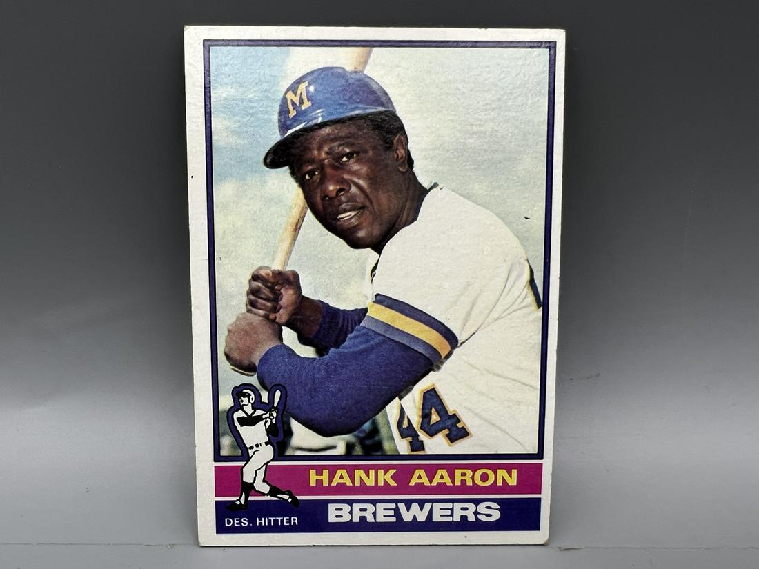 1976 Topps Hank Aaron #550 HOF (1 of 2)