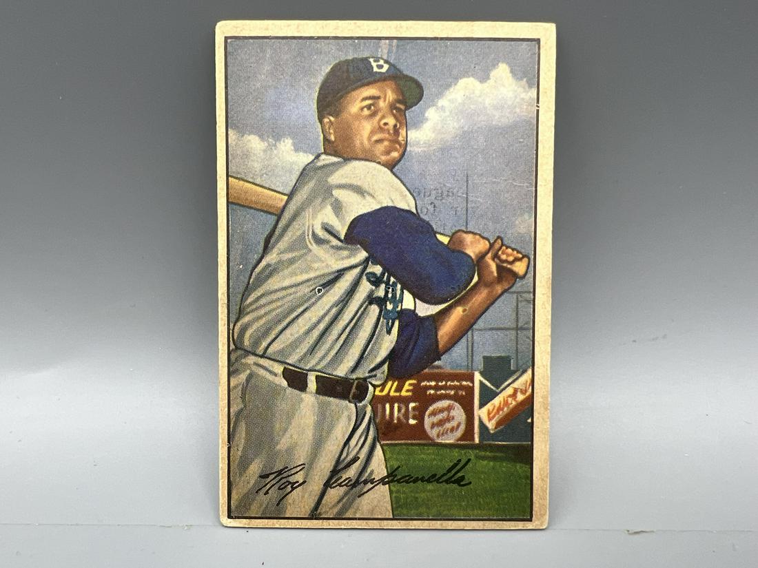 1952 Bowman Roy Campanella #44 HOF: 1952 Bowman Roy Campanella #44 HOF