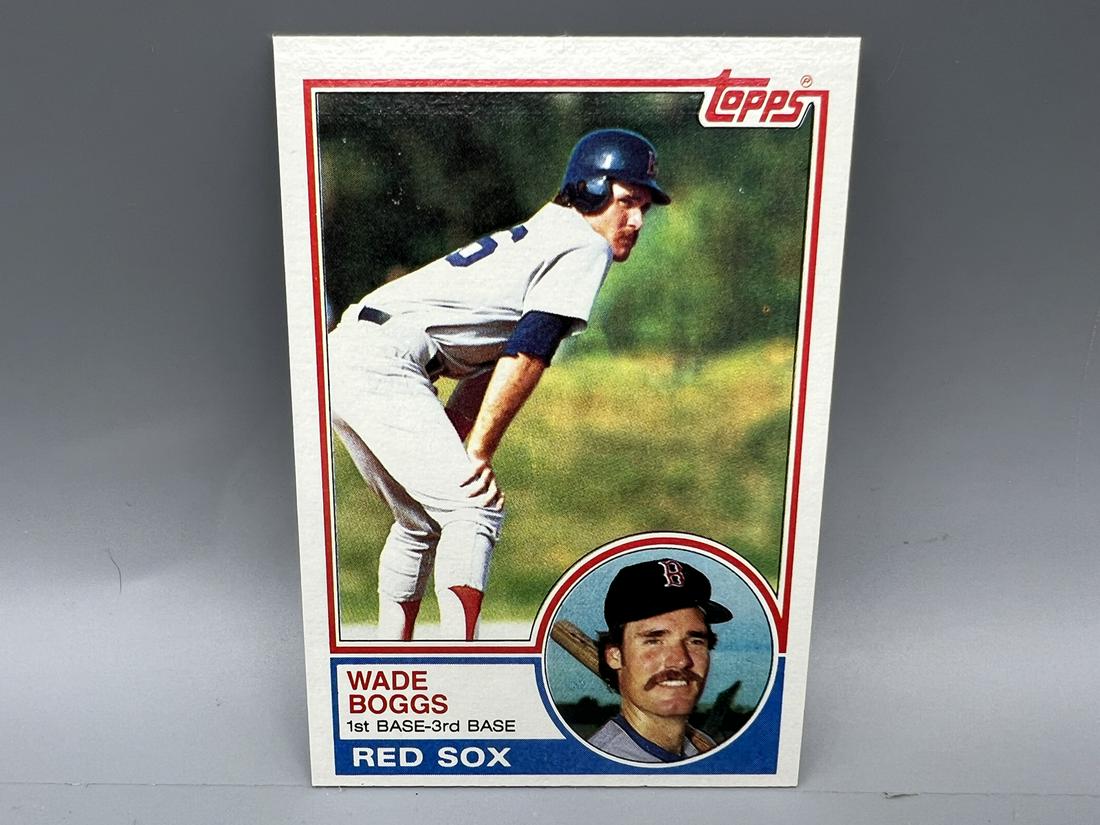 1983 Topps Wade Boggs RC #498: 1983 Topps Wade Boggs RC #498