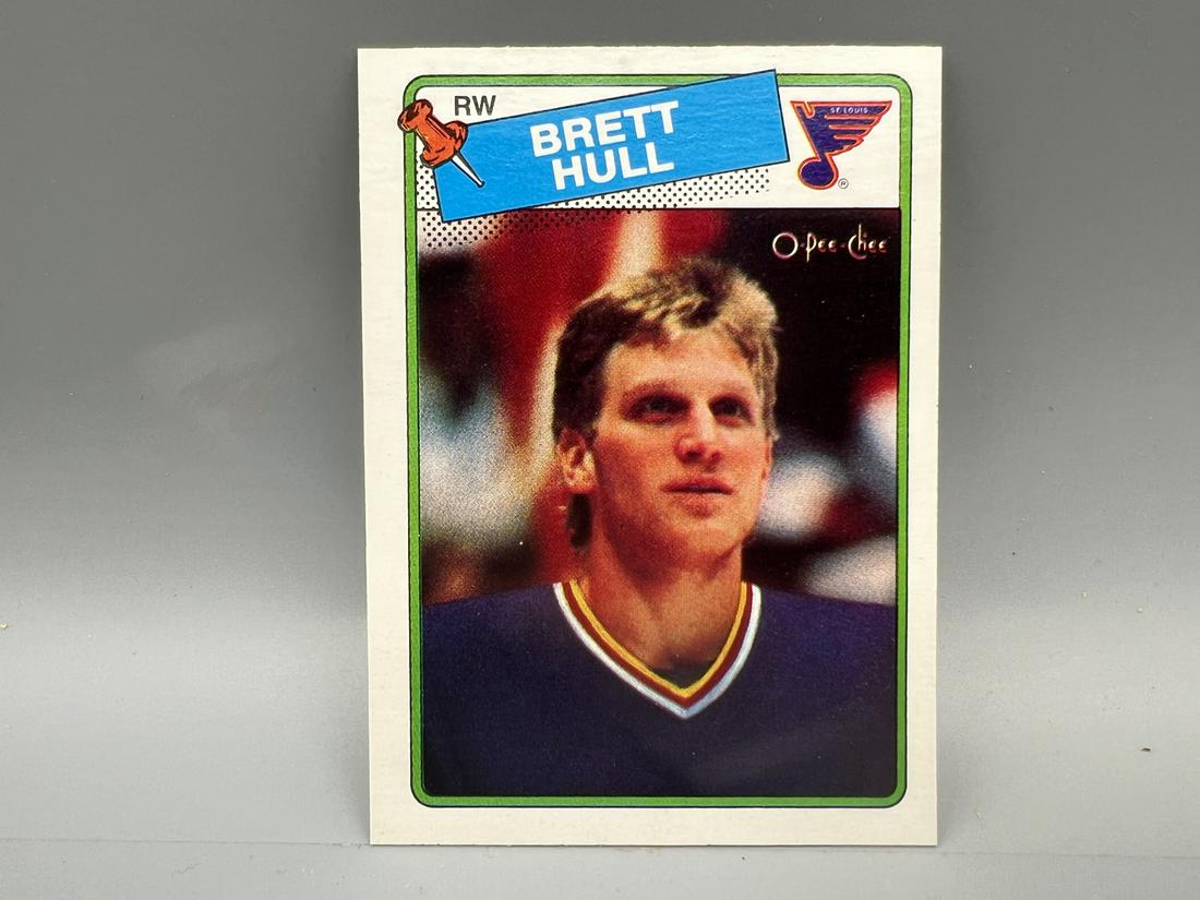 1988 O-Pee-Chee Brett Hull RC #66: 1988 O-Pee-Chee Brett Hull RC #66