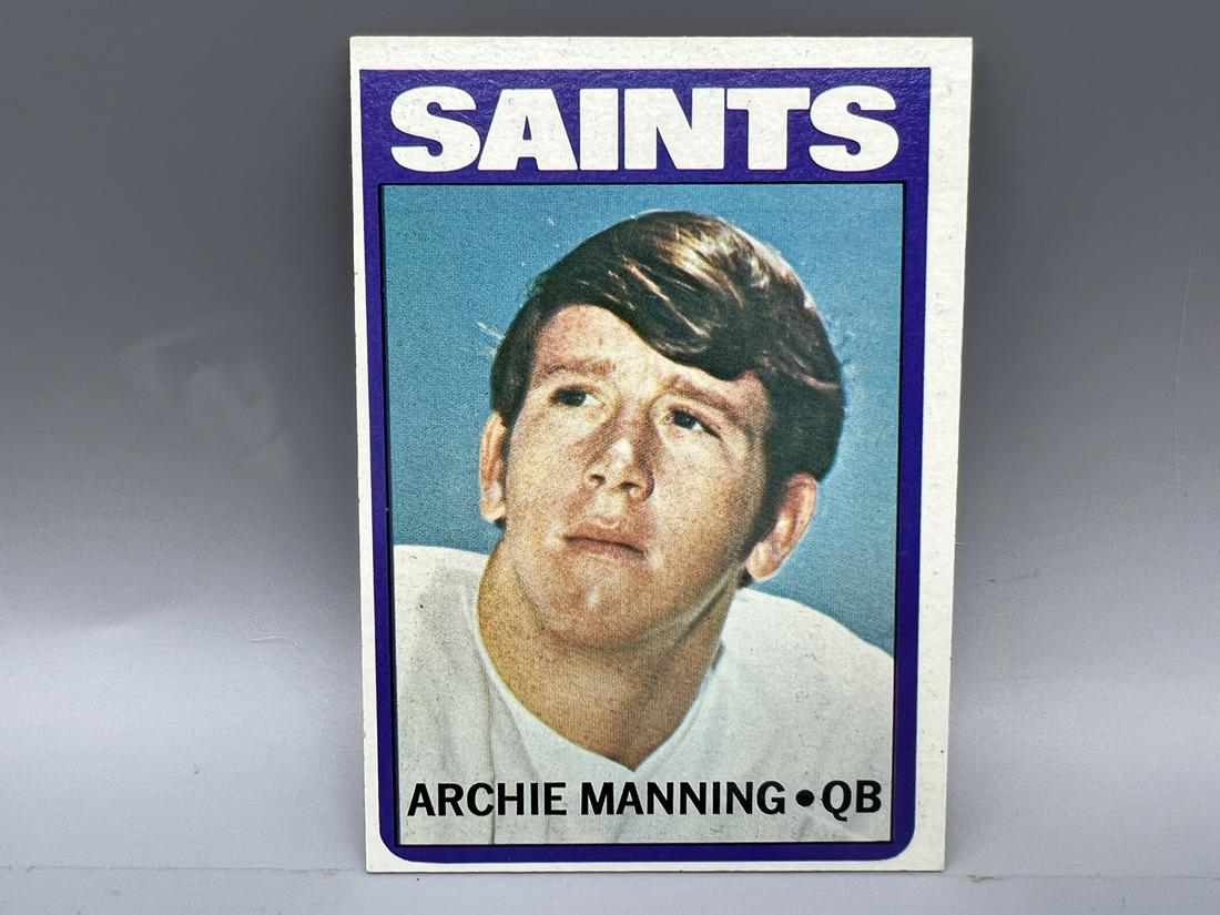 1972 Topps Archie Manning RC #55 (1 of 2)