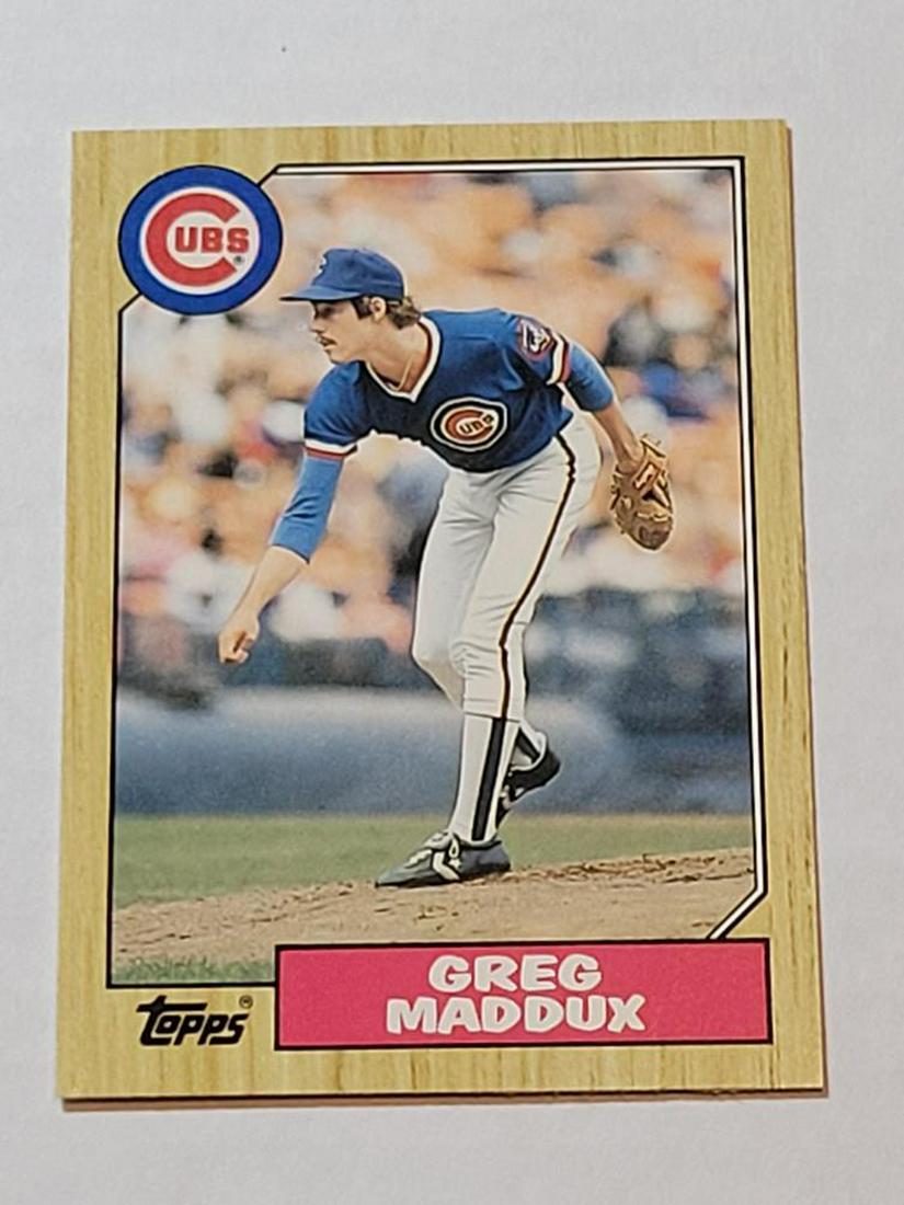 1987 Topps Traded #70 Greg Maddux Rookie: 1987 Topps Traded #70 Greg Maddux Rookie
