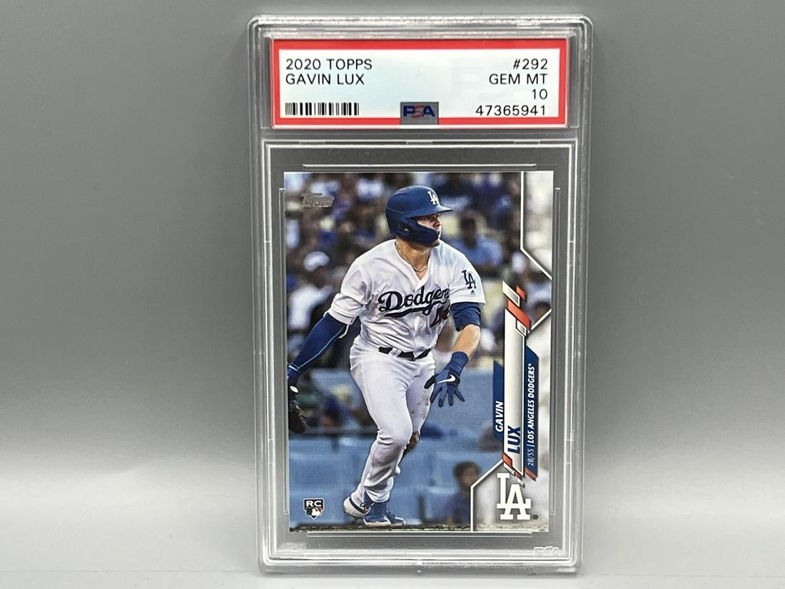 2020 Topps Gavin Lux RC #292 PSA Gem Mint 10 (1 of 2)