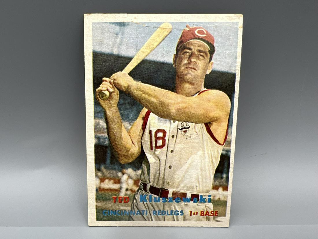 1957 Topps Ted Kluszewski #165 (1 of 2)