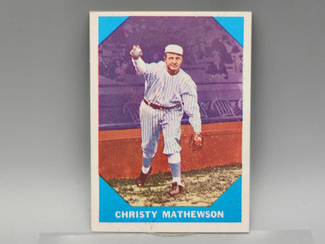 1960 Fleer Christy Mathewson #2 All Time Great: 1960 Fleer Christy Mathewson #2 All Time Great