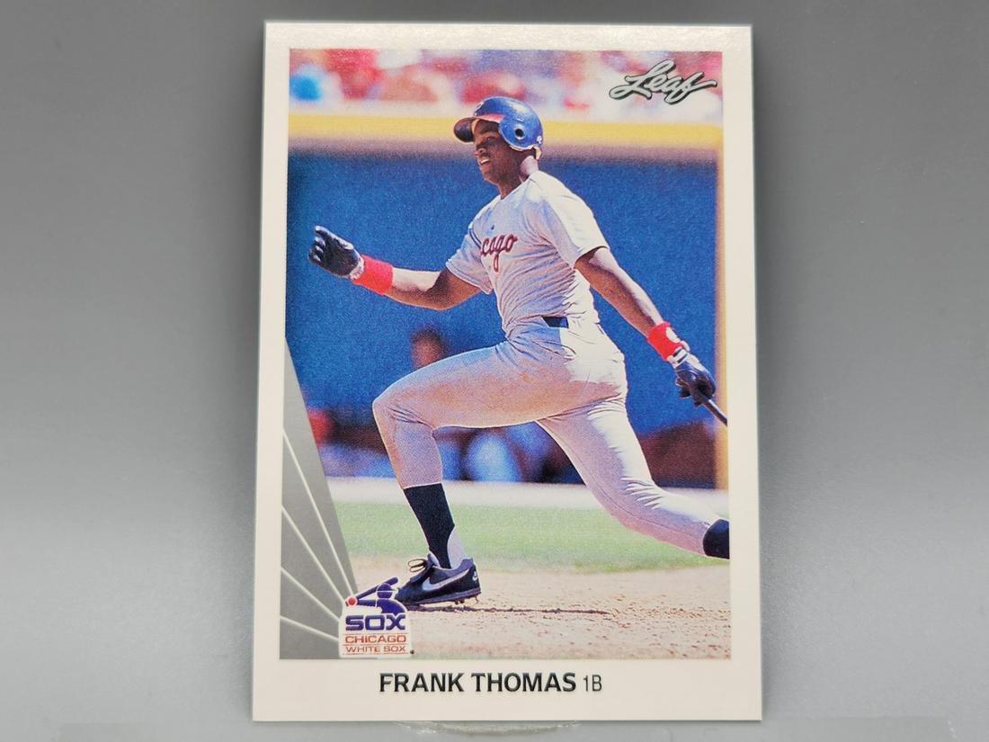 1990 Leaf Frank Thomas #300 Rookie HOF (1 of 2)