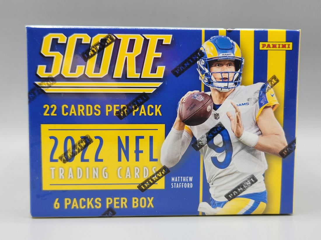 2022 Panini Score Football Blaster Box - 132 Cards: 2022 Panini Score Football Blaster Box - 132 Cards