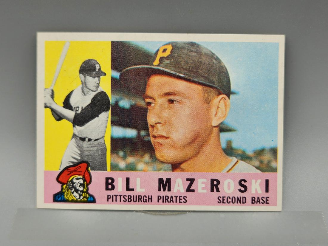 1960 Topps Bill Mazeroski #55 HOF (1 of 2)