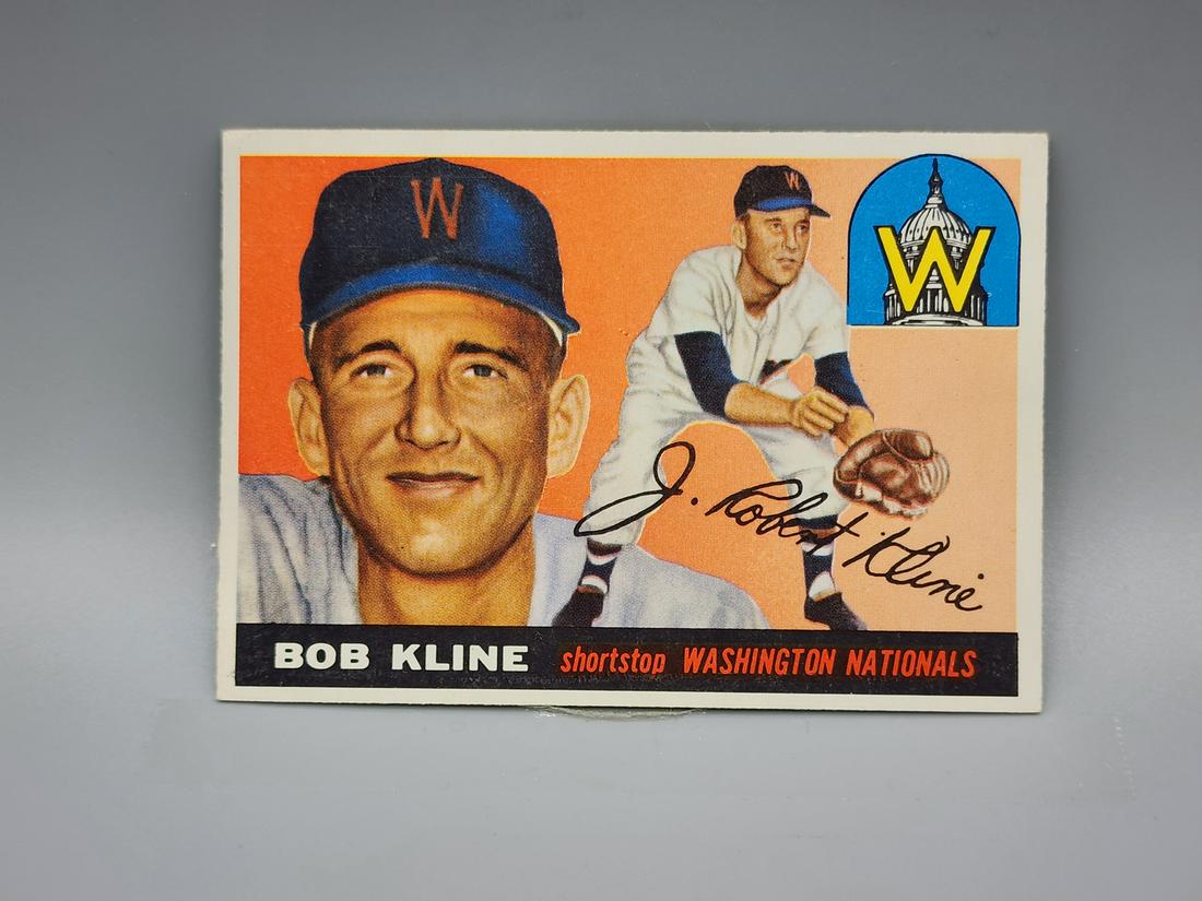 1955 Topps Bob Kline #173 Tough High Number (1 of 2)