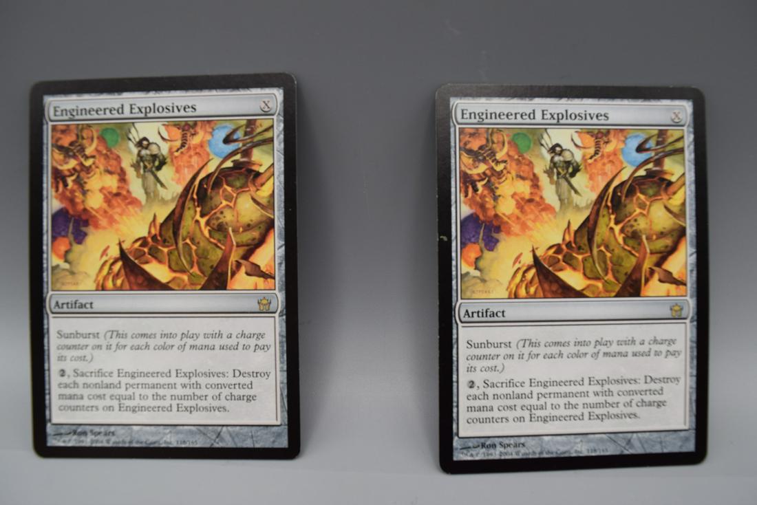 MTG Magic The Gathering Engineered Explosives Fifth Dawn Rare Artifact Lot of 2 (1 of 2)