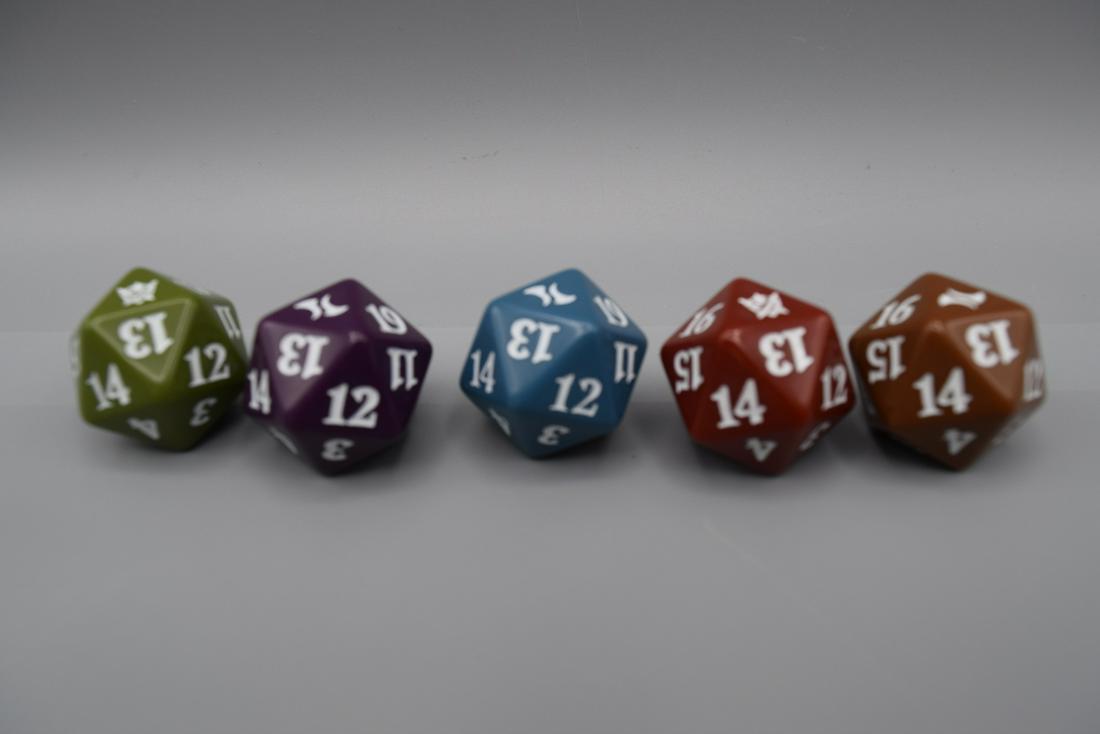 MTG Magic The Gathering Dragons of Tarkir and Fate Reforged Dice Lot of 5: MTG Magic The Gathering Dragons of Tarkir and Fate Reforged Dice Lot of 5